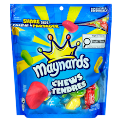 Maynards Candy Chews Share Size 230 g, $1.74/100g
