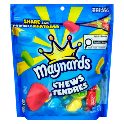 Maynards Candy Chews Share Size 230 g, $3.17/100g