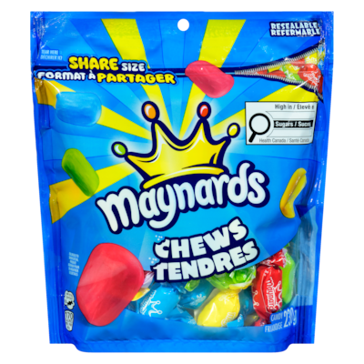Maynards Friandise tendres format à partager 230 g, 3,17 $/100g