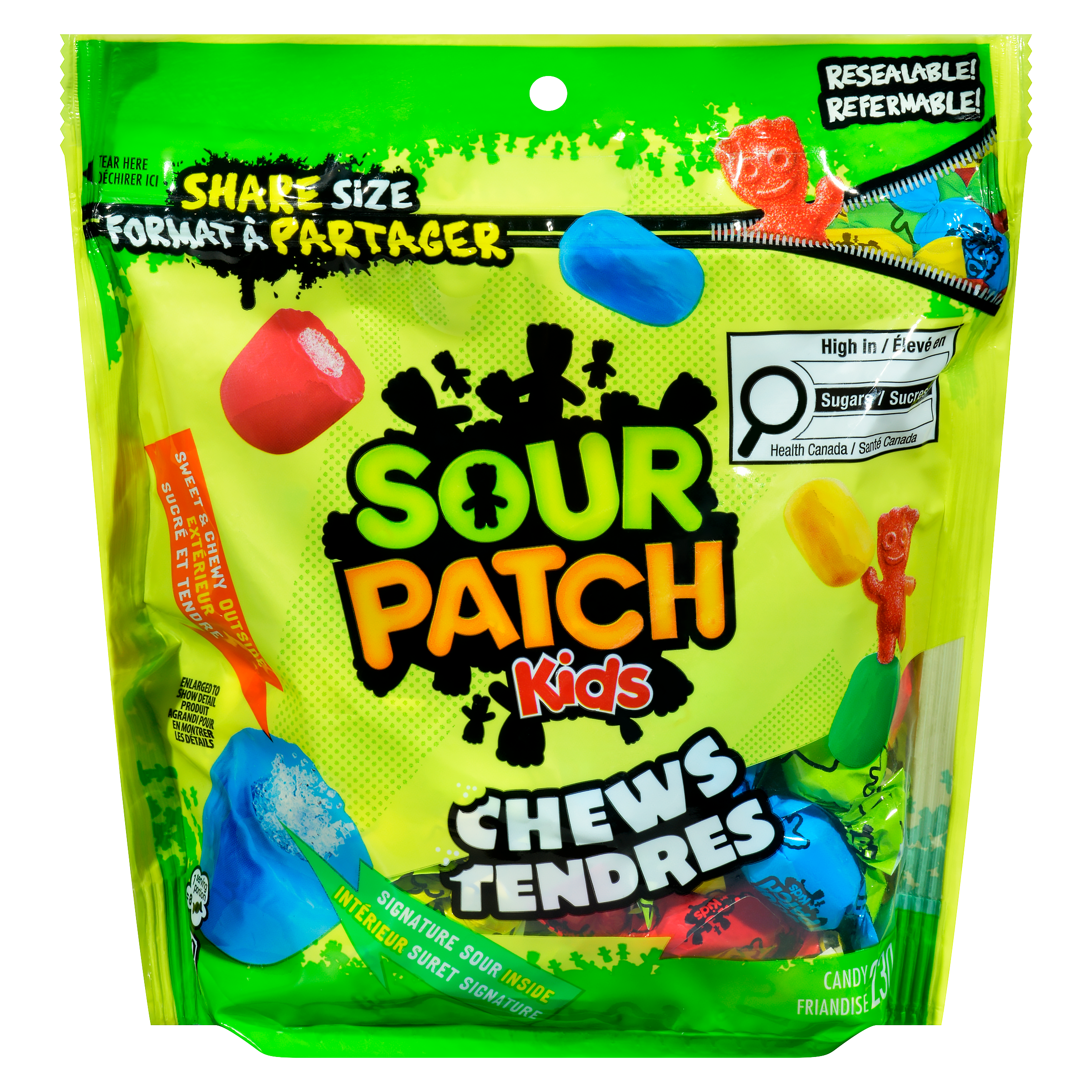 Sour Patch Kids Candy Chews Share Size 230 g, $1.74/100g