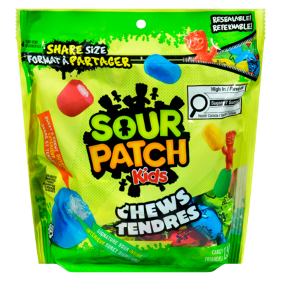 Sour Patch Kids Friandise tendres format à partager 230 g, 1,74 $/100g