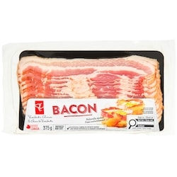 le Choix du Président Bacon régulier 375 g, 1,87 $/100g