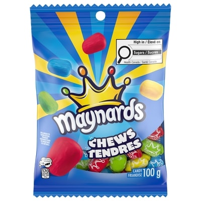 Maynards Chews Soft & Chewy Candy 100 g, $4.29/100g
