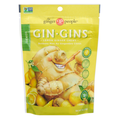 The Ginger People Lemon Ginger Chews 84 g, $3.21/100g