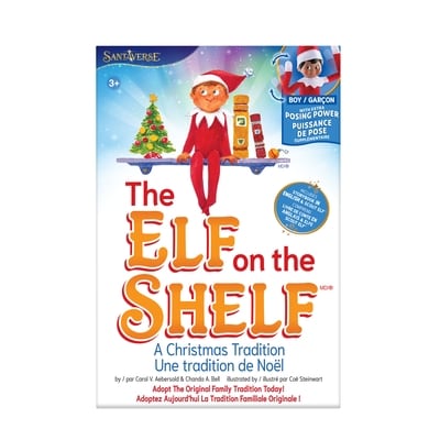 Elf on the Shelf A Christmas Tradition Box Set - Boy with Brown Eyes 1 ea, $44.00/1ea
