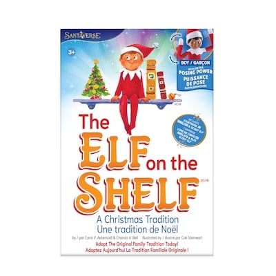 Elf on the Shelf Coffret Une tradition de Noël - Garçon aux yeux marrons 1 ea, 44,00 $/1ch