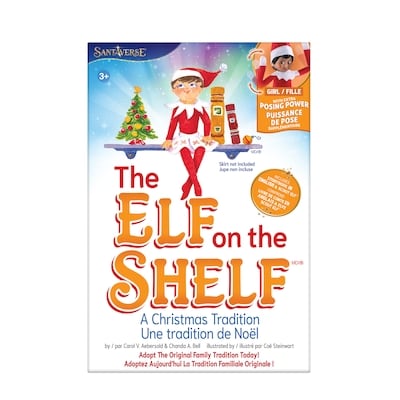 Elf on the Shelf Coffret Une tradition de Noël -Fille aux yeux marrons 1 ea, 44,00 $/1ch