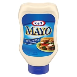 Kraft Vraie mayonnaise 650 ml, 0,77 $/100ml
