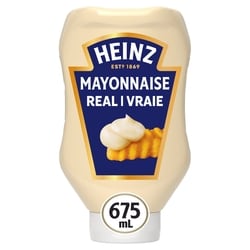 Heinz Real Mayonnaise 675 ml, $0.96/100ml