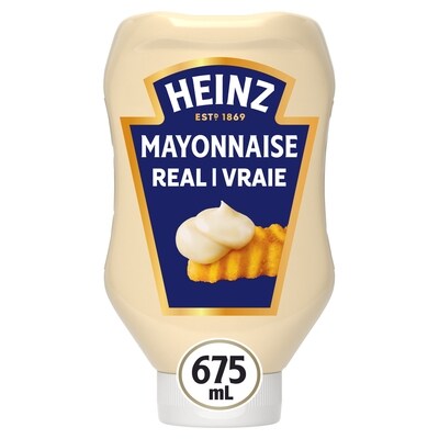 Heinz Vraie Mayonnaise 675 ml, 1,18 $/100ml