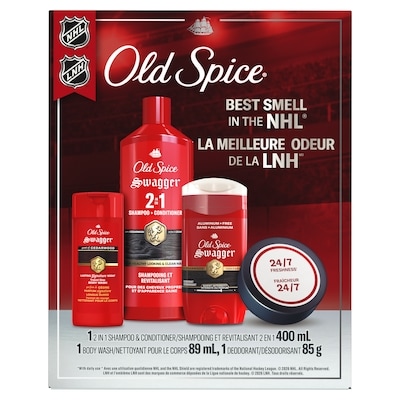 Old Spice Ensemble-cadeau Swagger de trois produits, Meilleur parfum de la LNH 1 ea, 20,00 $/1ch