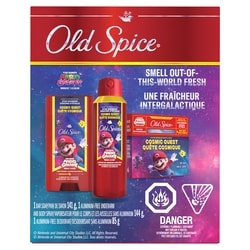 Old Spice Super Mario Cosmic Quest 3-pack Gift Set 1 ea, $3.33/1ea