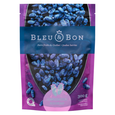 Bleu & Bon Quebec Berries Haskap 300 g, $2.00/100g