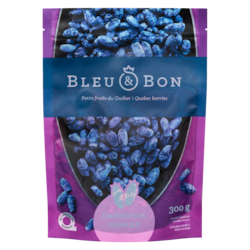 Bleu & Bon Petits fruits du québec camerises 300 g, 2,00 $/100g