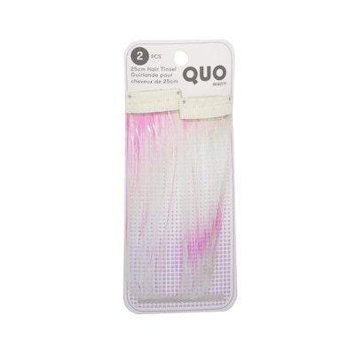 Quo Beauty Hair Tinsel Pink & White, 2-Pack 1 ea, $9.79/1ea