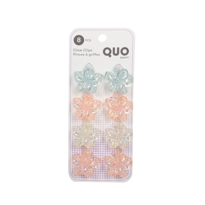 Quo Beauty Flower Claw Clips 8 ea, $1.16/1ea