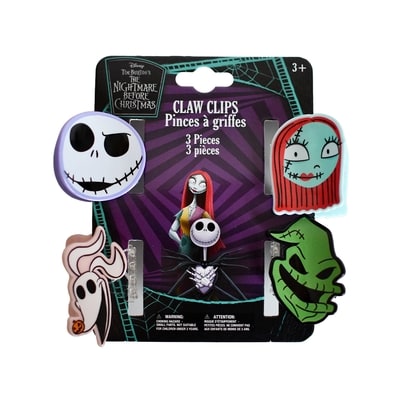 Mixed Chicks The Nightmare Before Christmas Claw Clips 1 ea, $6.00/1ea
