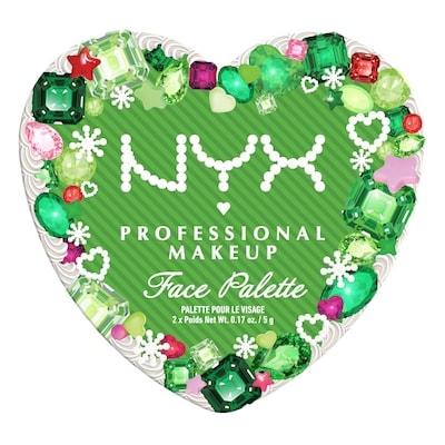 Nyx Face Palette, Blush and Highlighter Duo, 2 shades Hot Gem & Topaz 1 ea, $30.99/1ea