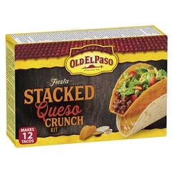 Old El Paso Fiesta Stacked Queso Crunch Kit 375 g, $1.06/100g