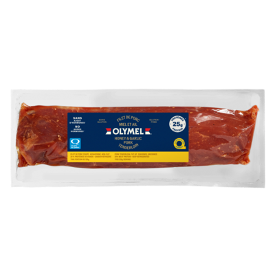 Olymel Fillet de porc miel et ail 630 g, 1,59 $/100g