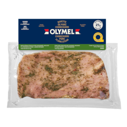 Olymel Bavette de porc chimichurri 350 g, 2,00 $/100g