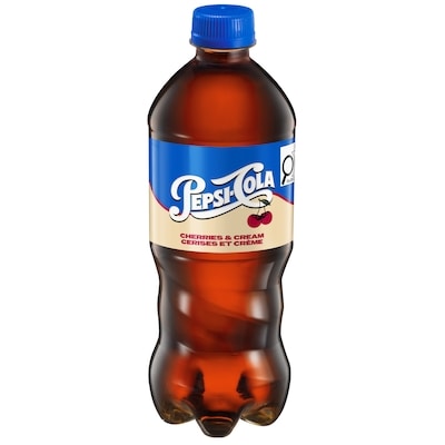 Pepsi Cherries & Cream Cola 591 ml, $0.51/100ml