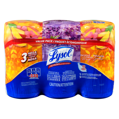 Lysol Disinfecting Wipes Value Pack 3x110.0 ea, $0.08/1ea