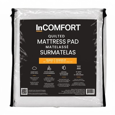  Couvre-matelas matelassé - Grand Lit 1 ea, 50,00 $/1ch