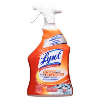 Lysol Power Degreaser Disinfectant 950 ml, $1.00/100ml