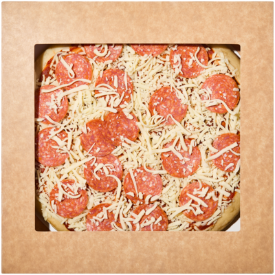 null Take and Bake Pepperoni Pizza 490 g, $2.04/100g