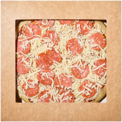 null Pizza au pepperoni 490 g, 2,04 $/100g