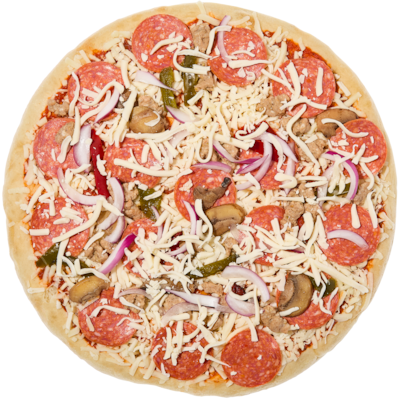 Take & Bake Deluxe Pizza