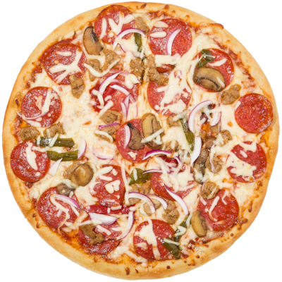 Take & Bake Deluxe Pizza