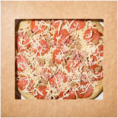 null Pizza pour les amateurs de viande 525 g, 1,90 $/100g