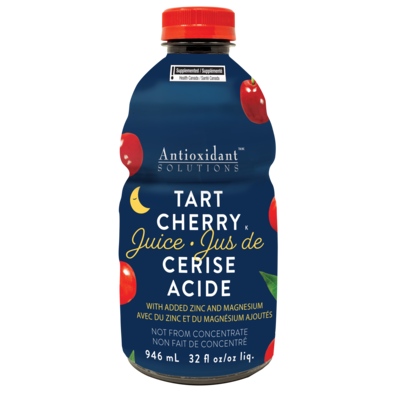 PSON Jus de cerise acide avec zinc et magnésium ajoutés 946 ml, 0,61 $/100ml