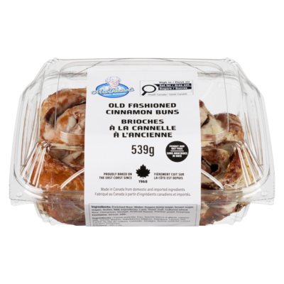 Mrs. Dunster’s Brioches à la cannelle à l'ancienne 539 g, 1,58 $/100g