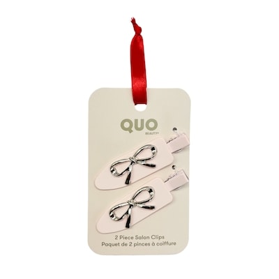 Quo Beauty Creasless Clips w/ Bow 1 ea, $7.00/1ea