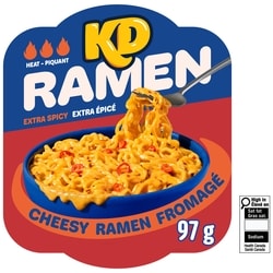 Kraft Bol de ramen fromagé extra épicé 97 g, 2,58 $/100g