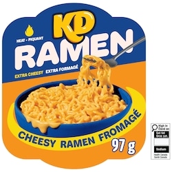 Kraft Bol de ramen extra fromagé 97 g, 2,58 $/100g