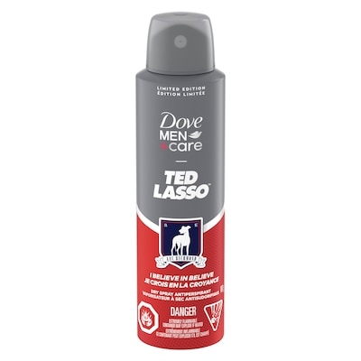 Dove Spray déo AP Ted Lasso je crois en croire édition limitée 107 g, 10,27 $/100g