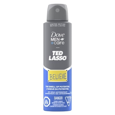 Dove Men+Care Men's Deodorant Spray, Believe 107 g, $8.40/100g
