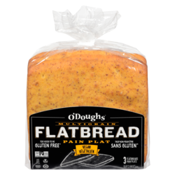 ODoughs Flatbread Multigrain 405 g, $1.68/100g