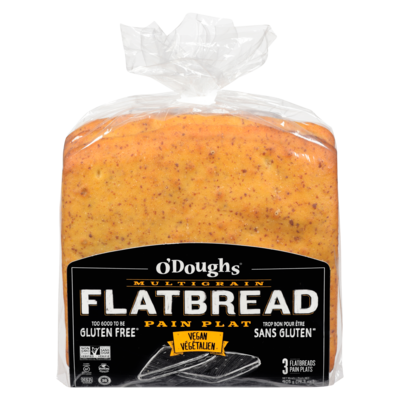 O’Dough’s Pain plat multigrain 405 g, 1,68 $/100g