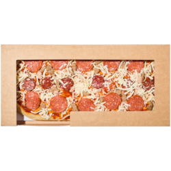 null Italian Meat and Bocconcini Flatbread Pizza 485 g, $1.65/100g