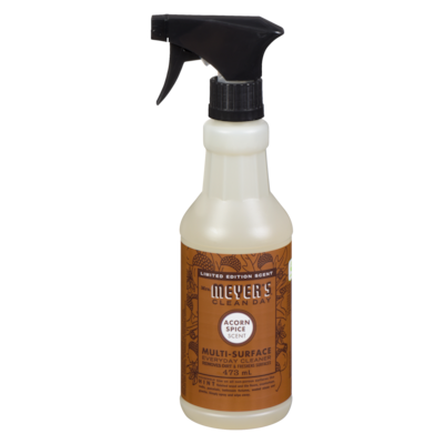 Mrs. Meyer's Clean Day Multi-Surface Everyday Cleaner Acorn Spice Scent Limited Edition Scent 473 ml, $1.33/100ml