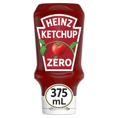 Heinz Zero sauce de type ketchup 375 ml, 0,88 $/100ml