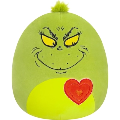 Squishmallows Peluche 20 cm - Le Grinch - Grinch avec un cœur 1 ea, 13,00 $/1ch