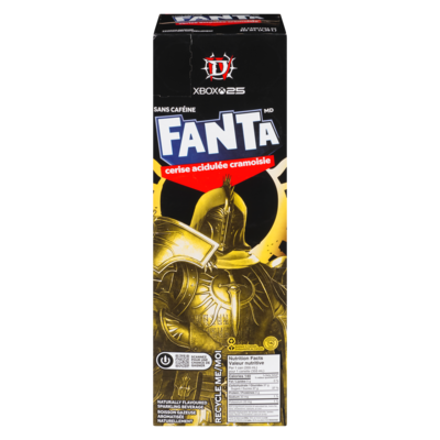 Fanta Boisson gazeuse aromatisée naturellement cerise acidulée cramoisie 12x355.0 ml, 0,20 $/100ml