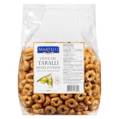 Martelli Olive Oil Taralli 1 kg, $1.40/100g