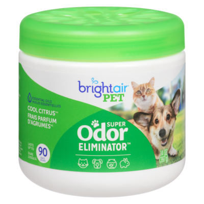 Bright Air Super Odor Eliminator Pet Cool Citrus 397 g, $2.01/100g